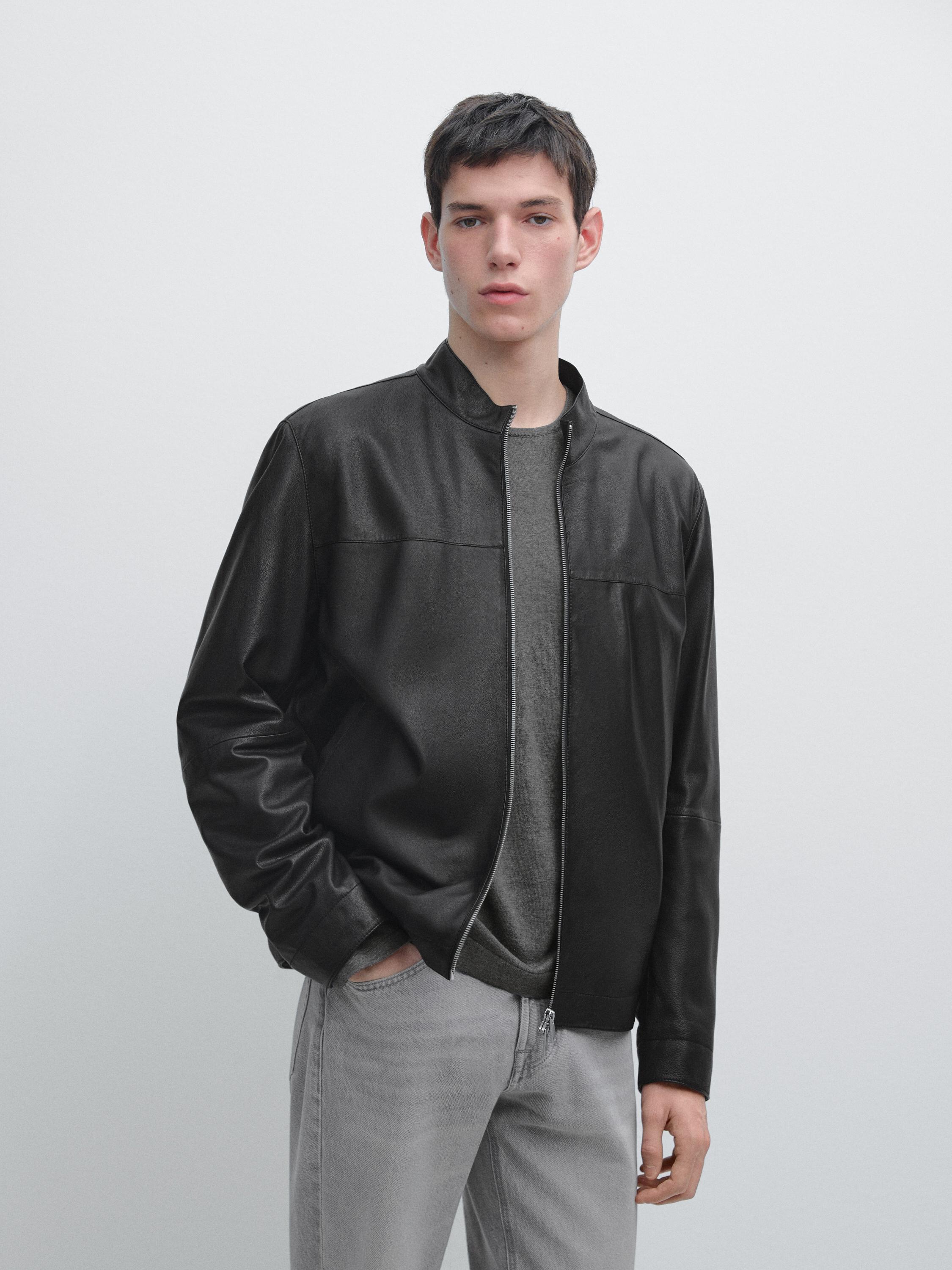 Nappa sheepskin jacket